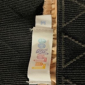 LuLaRoe Lola Skirt Medium Black and brown print